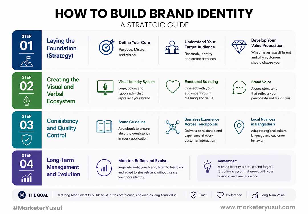 How to Build Brand Identity in Bangladesh - Md. Yusuf aka Marketer Yusuf